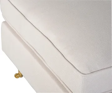 Fotpall Howard Watford Deluxe 69x69 cm - Beige - Products - Möbler - Fåtölj & stolar - Pall & puff - Fotpallar