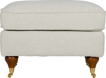 Fotpall Howard Watford Deluxe 69x69 cm - Vit - Products - Möbler - Fåtölj & stolar - Pall & puff - Fotpallar