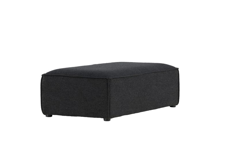 Gillholmen Fotpall - Svart - Products - Möbler - Fåtölj & stolar - Pall & puff - Fotpallar