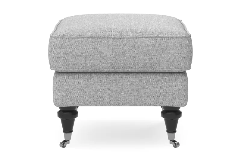 Howard Classic Fotpall - Grå - Products - Möbler - Fåtölj & stolar - Pall & puff - Fotpallar