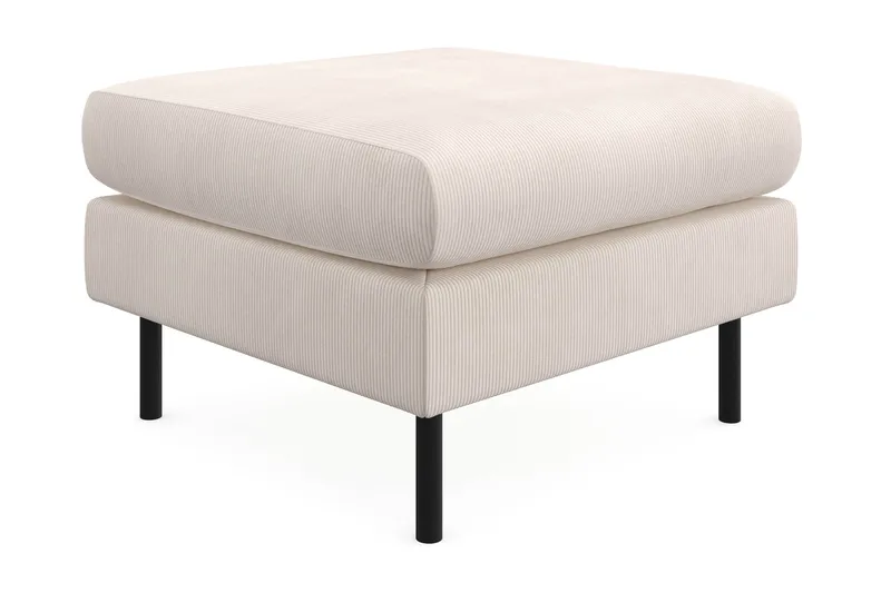 Menard Compact Fotpall 68 cm - Beige - Products - Möbler - Fåtölj & stolar - Pall & puff - Fotpallar