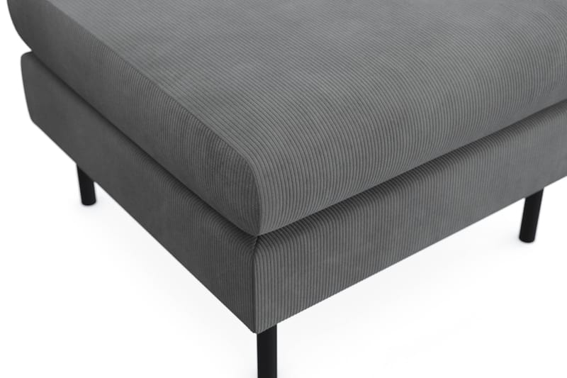 Menard Compact Fotpall 68 cm - Grå - Products - Möbler - Fåtölj & stolar - Pall & puff - Fotpallar