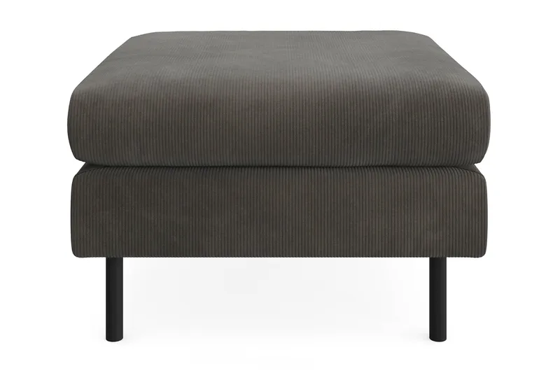 Menard Compact Fotpall 68 cm - Mörkgrå - Products - Möbler - Fåtölj & stolar - Pall & puff - Fotpallar