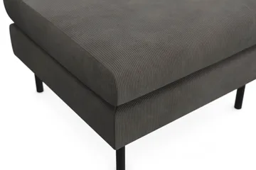 Menard Compact Fotpall 68 cm - Mörkgrå - Products - Möbler - Fåtölj & stolar - Pall & puff - Fotpallar