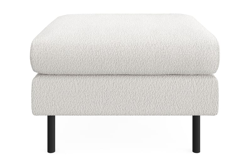 Menard Compact Fotpall 68 cm - Vit - Products - Möbler - Fåtölj & stolar - Pall & puff - Fotpallar