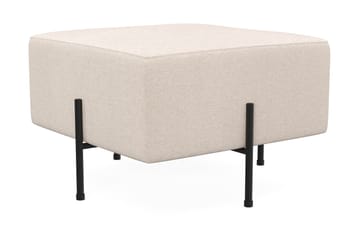 Menard Compact Sittpuff 60 cm Kvadratisk - Beige - Products - Möbler - Fåtölj & stolar - Pall & puff - Sittpuff