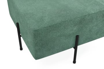Menard Compact Sittpuff 60 cm Kvadratisk - Grön - Products - Möbler - Fåtölj & stolar - Pall & puff - Sittpuff