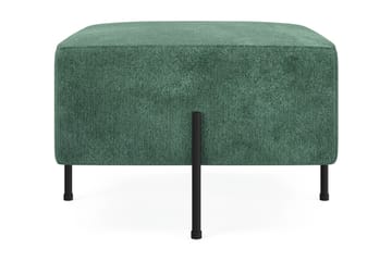 Menard Compact Sittpuff 60 cm Kvadratisk - Grön - Products - Möbler - Fåtölj & stolar - Pall & puff - Sittpuff