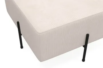 Menard Compact Sittpuff 70 cm Kvadratisk - Beige - Products - Möbler - Fåtölj & stolar - Pall & puff - Sittpuff