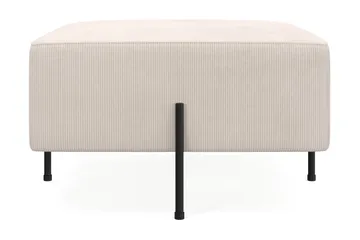 Menard Compact Sittpuff 70 cm Kvadratisk - Beige - Products - Möbler - Fåtölj & stolar - Pall & puff - Sittpuff