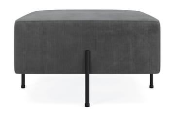 Menard Compact Sittpuff 70 cm Kvadratisk - Grå - Products - Möbler - Fåtölj & stolar - Pall & puff - Sittpuff