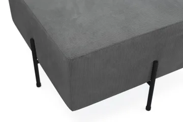 Menard Compact Sittpuff 70 cm Kvadratisk - Grå - Products - Möbler - Fåtölj & stolar - Pall & puff - Sittpuff