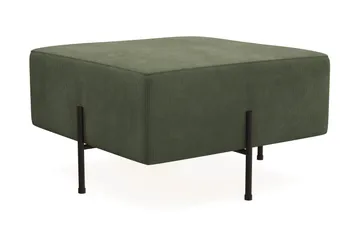 Menard Compact Sittpuff 70 cm Kvadratisk - Grön - Products - Möbler - Fåtölj & stolar - Pall & puff - Sittpuff