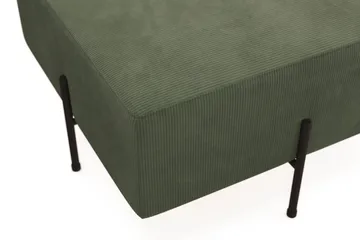 Menard Compact Sittpuff 70 cm Kvadratisk - Grön - Products - Möbler - Fåtölj & stolar - Pall & puff - Sittpuff