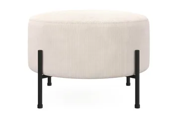Menard Compact Sittpuff Rund 60 cm - Beige - Products - Möbler - Fåtölj & stolar - Pall & puff - Sittpuff