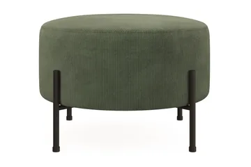 Menard Compact Sittpuff Rund 60 cm - Grön - Products - Möbler - Fåtölj & stolar - Pall & puff - Sittpuff