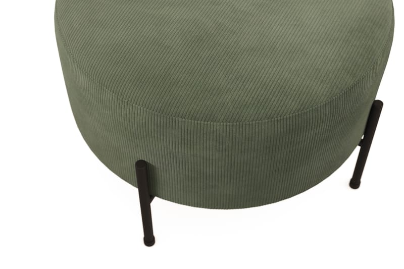 Menard Compact Sittpuff Rund 60 cm - Grön - Products - Möbler - Fåtölj & stolar - Pall & puff - Sittpuff