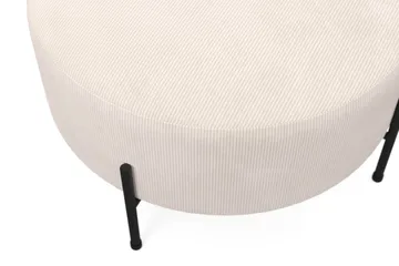 Menard Compact Sittpuff Rund 70 cm - Beige - Products - Möbler - Fåtölj & stolar - Pall & puff - Sittpuff