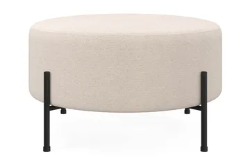Menard Compact Sittpuff Rund 70 cm - Beige - Products - Möbler - Fåtölj & stolar - Pall & puff - Sittpuff