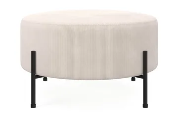 Menard Compact Sittpuff Rund 70 cm - Beige - Products - Möbler - Fåtölj & stolar - Pall & puff - Sittpuff