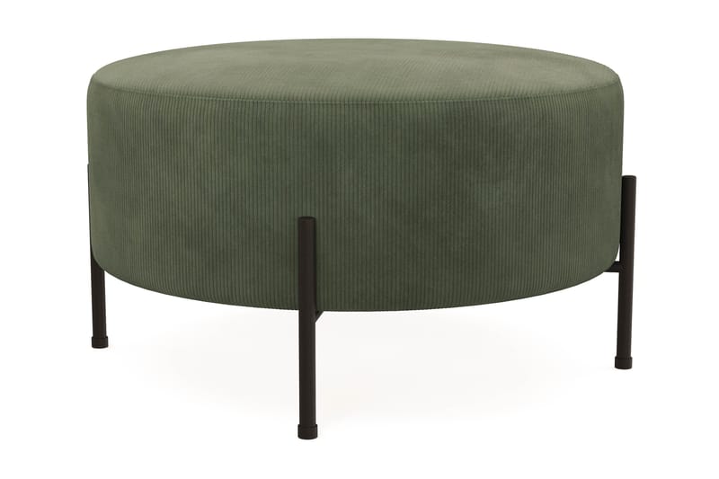 Menard Compact Sittpuff Rund 70 cm - Grön - Products - Möbler - Fåtölj & stolar - Pall & puff - Sittpuff