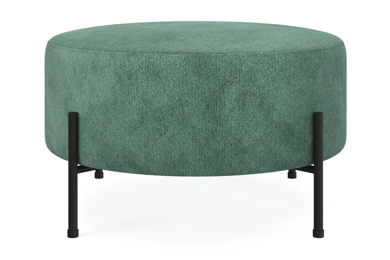 Menard Compact Sittpuff Rund 70 cm - Grön - Products - Möbler - Fåtölj & stolar - Pall & puff - Sittpuff