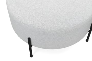 Menard Compact Sittpuff Rund 70 cm - Ljusgrå - Products - Möbler - Fåtölj & stolar - Pall & puff - Sittpuff
