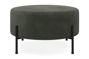 Menard Compact Sittpuff Rund 70 cm - Mörkgrön - Products - Möbler - Fåtölj & stolar - Pall & puff - Sittpuff