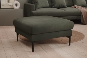 Menard Fotpall - Mörkgrön - Products - Möbler - Fåtölj & stolar - Pall & puff - Fotpallar