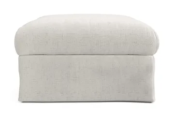 Menard Fotpall Tvättbar & avtagbar klädsel - Beige - Products - Möbler - Fåtölj & stolar - Pall & puff - Fotpallar
