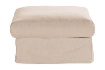 Menard Fotpall Tvättbar & avtagbar klädsel - Beige - Products - Möbler - Fåtölj & stolar - Pall & puff - Fotpallar
