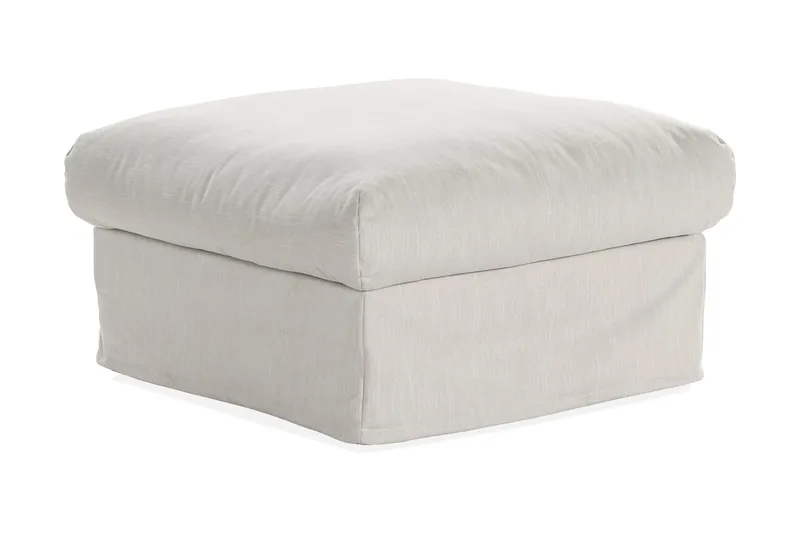 Menard Fotpall Tvättbar & avtagbar klädsel - Linnebeige - Products - Möbler - Fåtölj & stolar - Pall & puff - Fotpallar