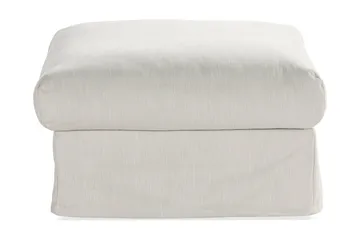 Menard Fotpall Tvättbar & avtagbar klädsel - Linnebeige - Products - Möbler - Fåtölj & stolar - Pall & puff - Fotpallar