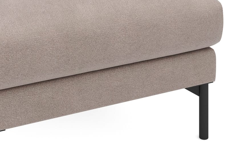 Menard Tyg Fotpall 87 cm Bred - Brun - Products - Möbler - Fåtölj & stolar - Pall & puff - Fotpallar