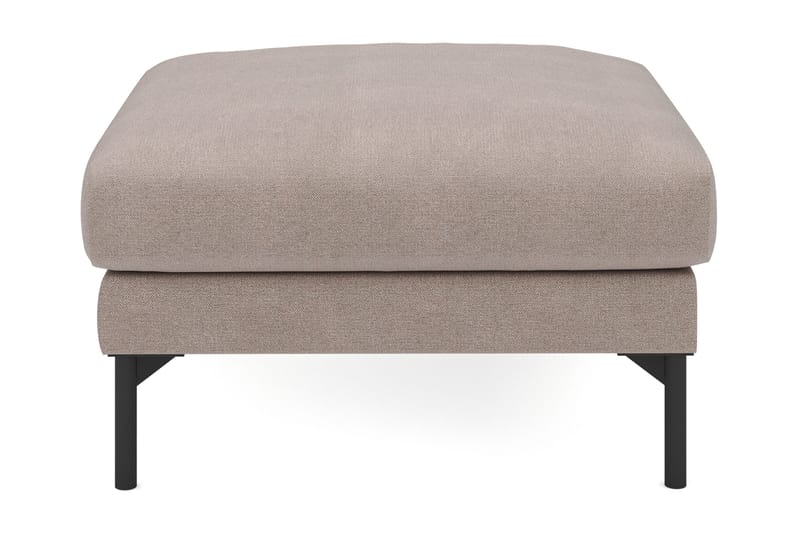 Menard Tyg Fotpall 87 cm Bred, Brun