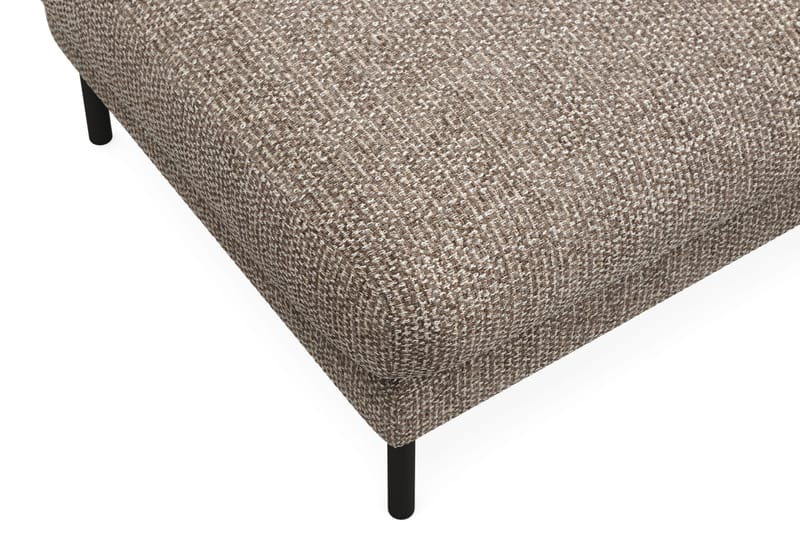 Menard Premium Fotpall i Chenille - Brun - Products - Möbler - Fåtölj & stolar - Pall & puff - Fotpallar