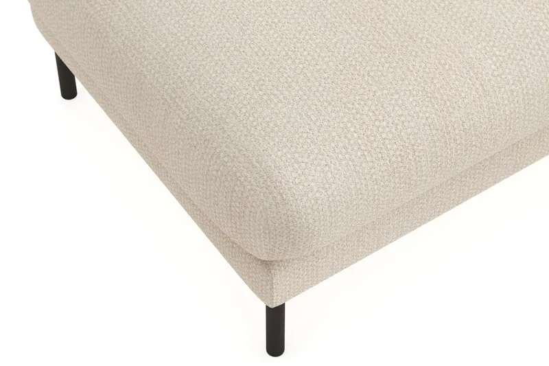 Menard Premium Fotpall i Chenille - Ljusbeige - Products - Möbler - Fåtölj & stolar - Pall & puff - Fotpallar