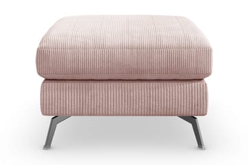 Ocean Lyx Fotpall - Rosa/Svart - Products - Möbler - Fåtölj & stolar - Pall & puff - Fotpallar