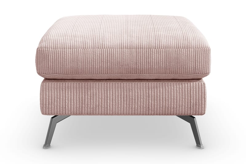 Ocean Lyx Fotpall - Rosa/Svart - Products - Möbler - Fåtölj & stolar - Pall & puff - Fotpallar
