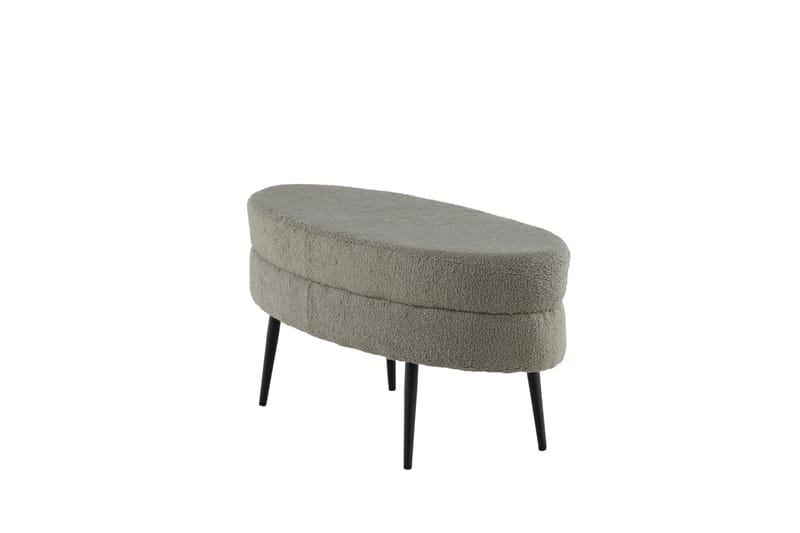 Otto Sittpuff - Greige - Products - Möbler - Fåtölj & stolar - Pall & puff - Sittpuff