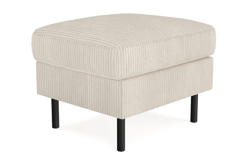 Peppe Fotpall - Beige - Products - Möbler - Fåtölj & stolar - Pall & puff - Fotpallar