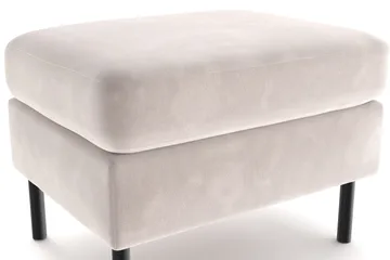 Peppe Fotpall - Beige - Products - Möbler - Fåtölj & stolar - Pall & puff - Fotpallar