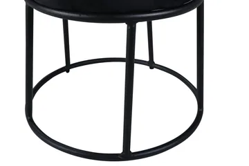 Petra Sittpuff - Svart - Products - Möbler - Fåtölj & stolar - Pall & puff - Sittpuff