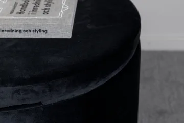 Pot Sittpuff - Svart - Products - Möbler - Fåtölj & stolar - Pall & puff - Sittpuff