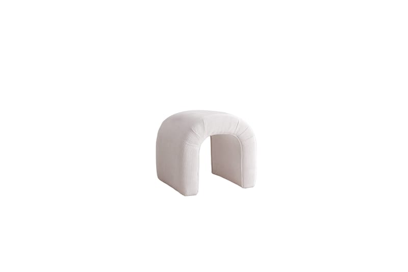 Ramdas Sittpuff 51 cm - Vit - Products - Möbler - Fåtölj & stolar - Pall & puff - Sittpuff