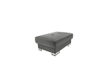 Reginia Fotpall 104 cm - Grå - Products - Möbler - Fåtölj & stolar - Pall & puff - Fotpallar