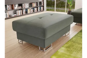 Reginia Fotpall 104 cm - Grön - Products - Möbler - Fåtölj & stolar - Pall & puff - Fotpallar