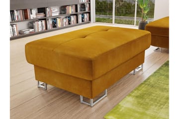 Reginia Fotpall 104 cm - Gul - Products - Möbler - Fåtölj & stolar - Pall & puff - Fotpallar