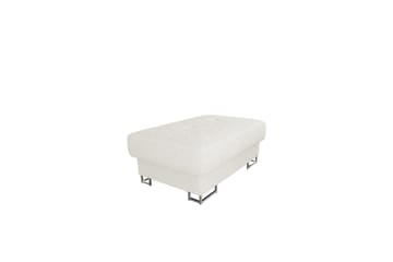 Reginia Fotpall 104 cm - Vit - Products - Möbler - Fåtölj & stolar - Pall & puff - Fotpallar