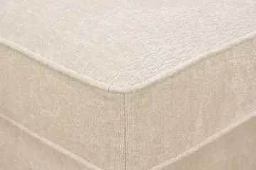 Rossita Fotpall i chenille - Beige - Products - Möbler - Fåtölj & stolar - Pall & puff - Fotpallar